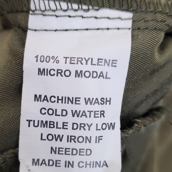 BRANDY MELVILLE Utility Jacket Military Style Olive Green Size M - Picture 5 of 10